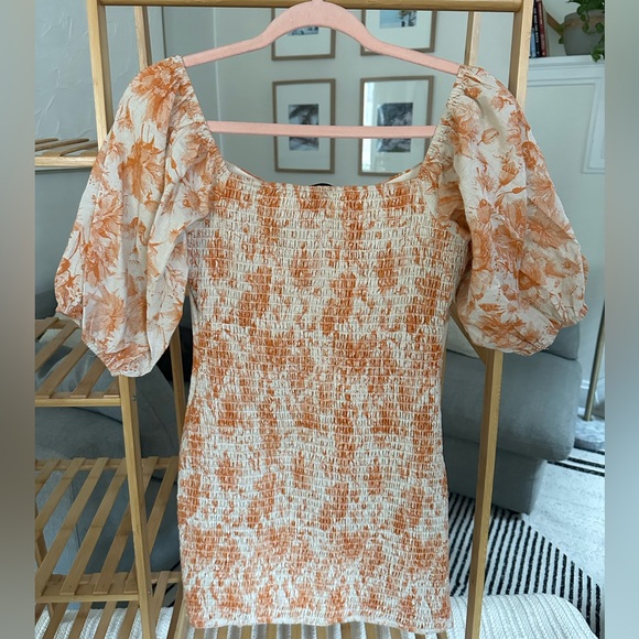 ACOA Floral Bodycon Mini Dress - Picture 3 of 5